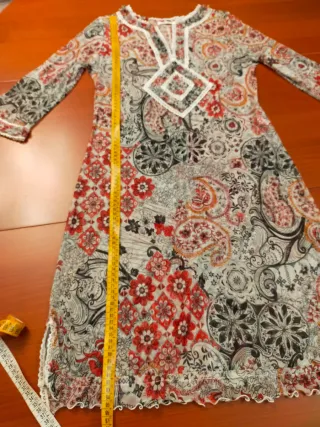 Abito prendisole fantasia