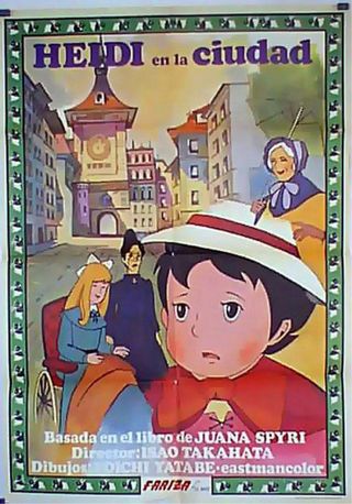 Película DVD Heidi en la ciudad