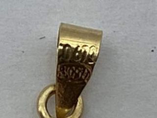 colgante oro 18k