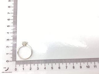 sortija oro 18k con diamante de laboratorio