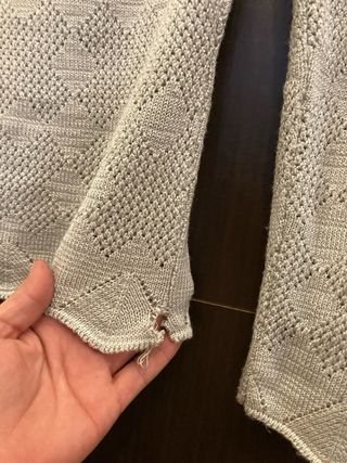 Jersey punto gris M.