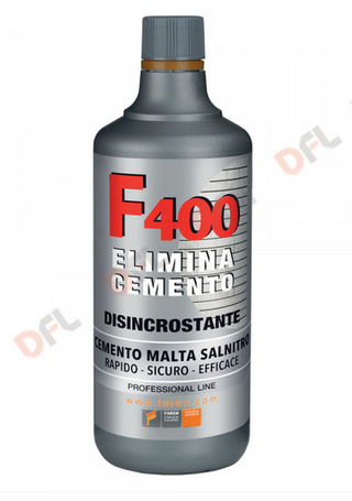 Acido Disincrostante Cemento F400 - 6 pz