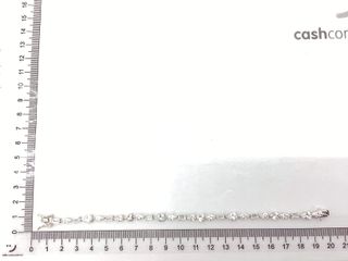 pulsera plata 925mm con piedra con circonita