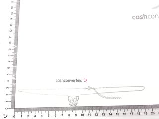 cadena plata 925mm con piedra con circonita 19 2.5cm