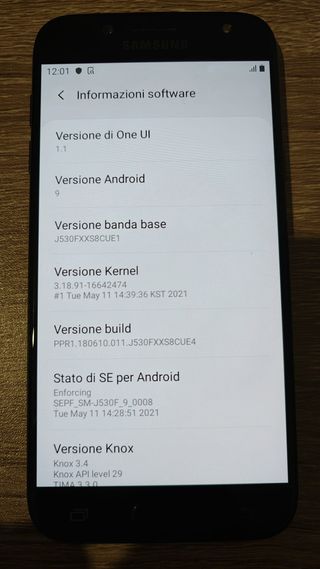 Samsung J5 2017 Nero 16GB Sbloccato