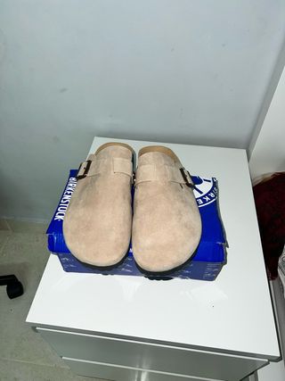 Birkenstock Beige Talla 42 Unisex