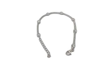 pulsera plata 925mm con piedra con circonita