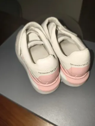 Zapatillas Alexander McQueen Niños Rosa Blanco