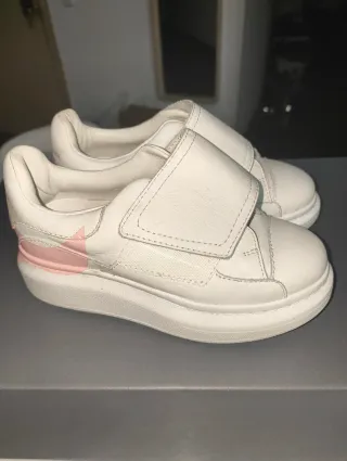 Zapatillas Alexander McQueen Niños Rosa Blanco