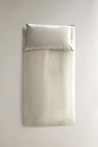 Funda Nórdica Cuna Zara Home Rayas Azul