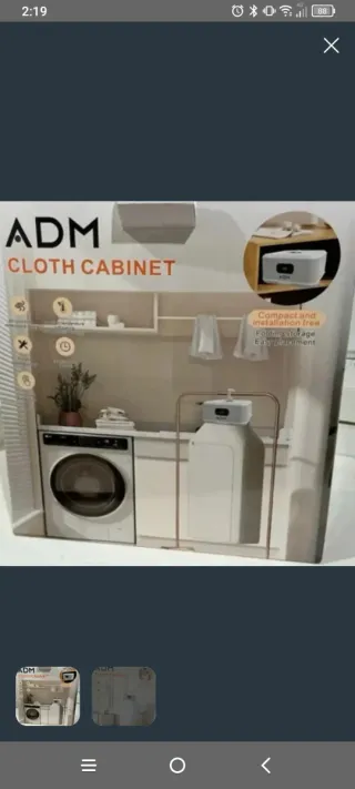 Secadora ADM Cloth Cabinet