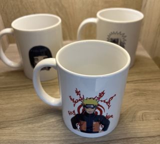 Set 3 Tazze Ceramica Naruto