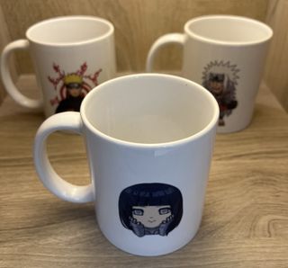Set 3 Tazze Ceramica Naruto