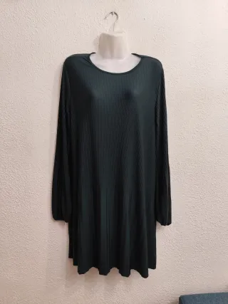 Vestido verde Stradivarius talla única