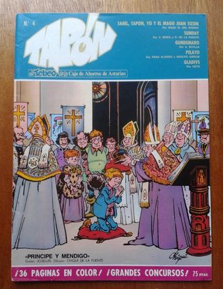 LOTE TAPON NUMEROS 4 8 9 11, TEBEO, COMIC