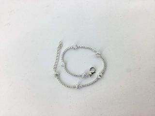 pulsera plata 925mm con piedra con circonita