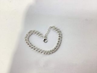 pulsera plata 925mm con piedra con circonita