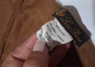 Jersey Loro Piana Cachemira-Seda 40 italiana(36esp