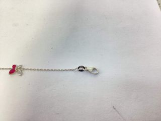 pulsera plata 925mm con piedra con circonita