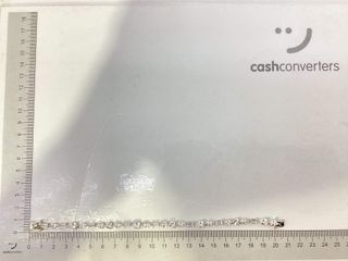 pulsera plata 925mm con piedra con circonita