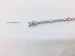 pulsera plata 925mm con piedra con circonita
