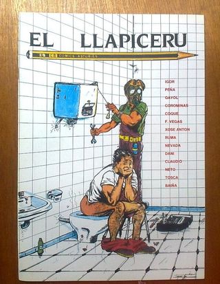 LOTE EL LLAPICERU 4 5 6 7 10 13 14 15 16, COMIC EN