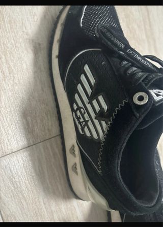 Zapatillas EA7 Emporio Armani Negras Mujer