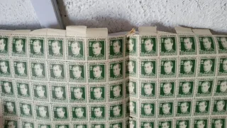 Hoja Sellos Jose Antonio Primo de Rivera 5 Céntimo