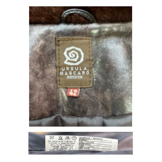 Chaquetón piel Ursula Mascaró 42