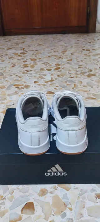 Adidas Sneakers Bianche e Verdi