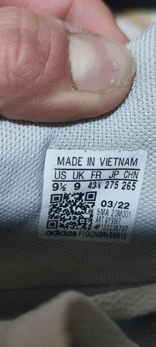 Adidas Sneakers Bianche e Verdi