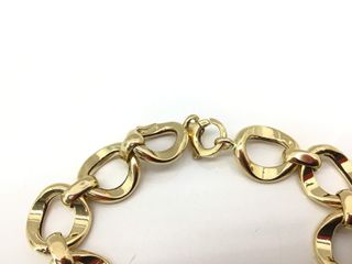 pulsera oro 18k con coral