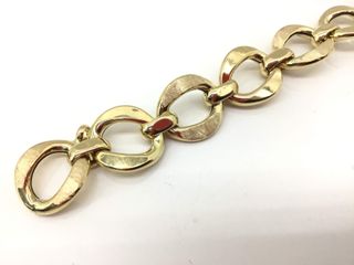 pulsera oro 18k con coral