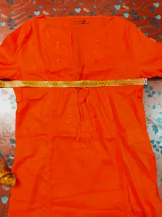 Abito prendisole arancione taglia S
