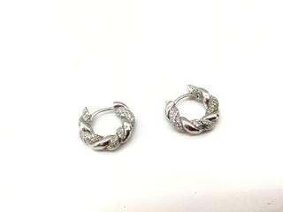 argollas plata 925mm