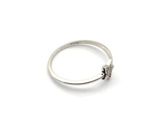 sortija oro 18k con piedra con diamante