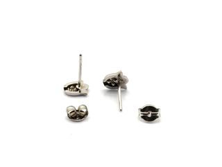 pendientes oro 18k con circonita