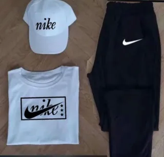 Conjunto Nike Gorra Camiseta y Pantalón