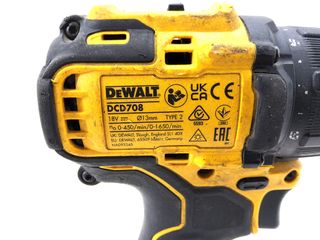taladro a bateria dewalt dcd708