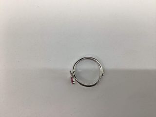 anillo plata 925mm con piedra con circonita
