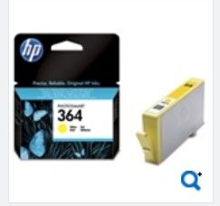 3 Cartuchos Tinta HP 364 (negro, amarillo, magent)