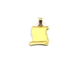 colgante oro 18k