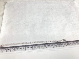 pulsera plata 925mm con piedra con circonita