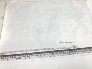 pulsera plata 925mm con piedra con circonita