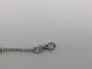 pulsera plata 925mm con piedra con circonita