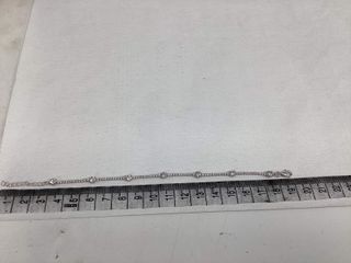 pulsera plata 925mm con piedra con circonita