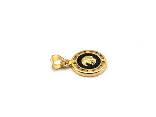 colgante oro 18k con circonita