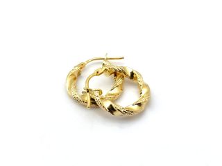 argollas oro 18k