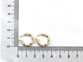 argollas oro 18k
