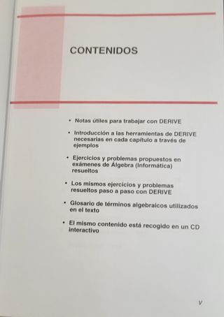 Libro de matemáticas